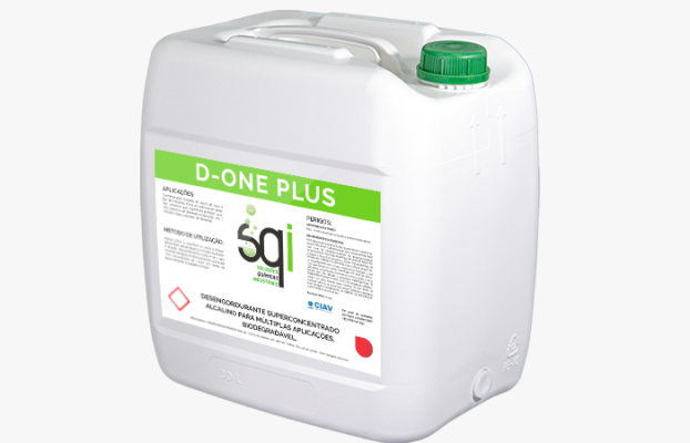 Desengordurante alcalino biodegradável D-One Plus